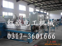 河間市紅旗電工機械廠塑料擠出機產品介紹與應用領域